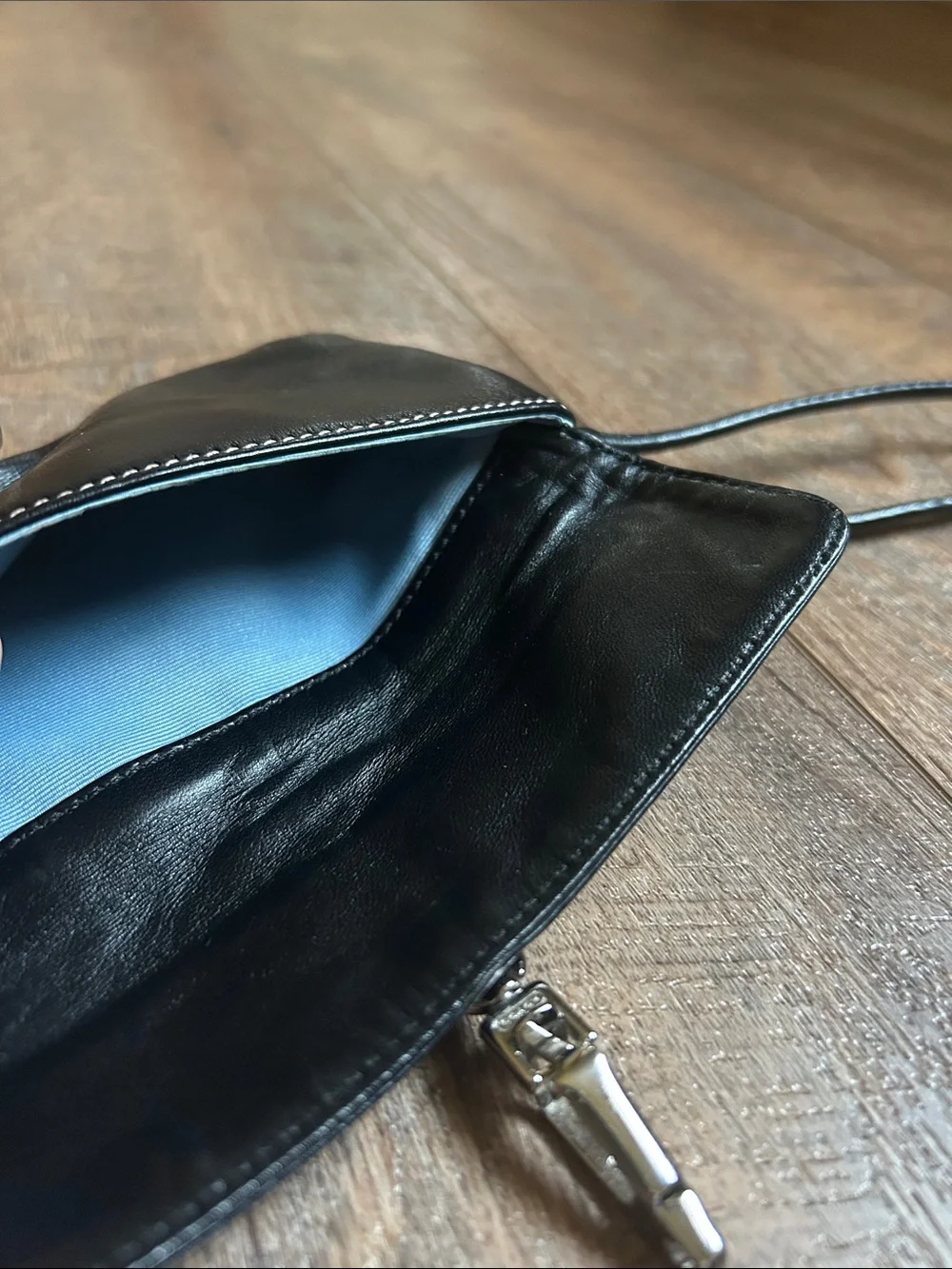 Coach sleek black